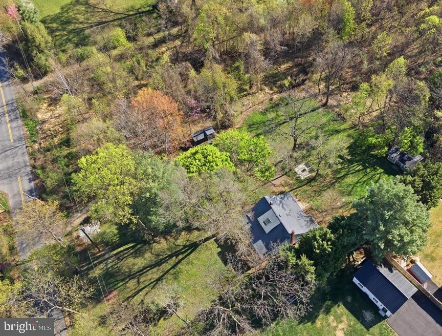 23320 Watson Road Leesburg, VA 20175 - Photo 47 of 48 an aerial view of a house with a yard
