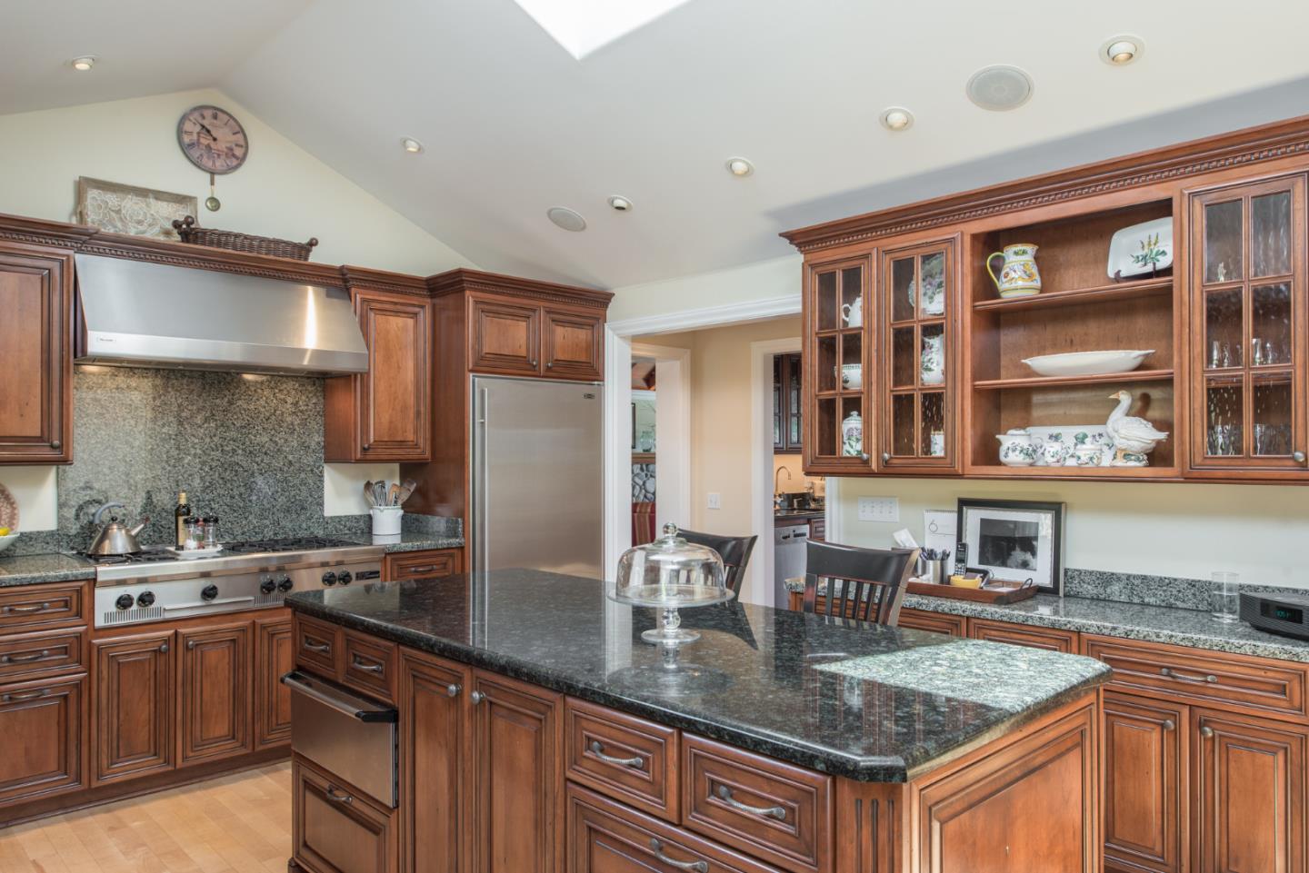 25840 Hatton Road Carmel, CA 93923 - Photo 17 of 43 a kitchen with lots of counter space and a sink