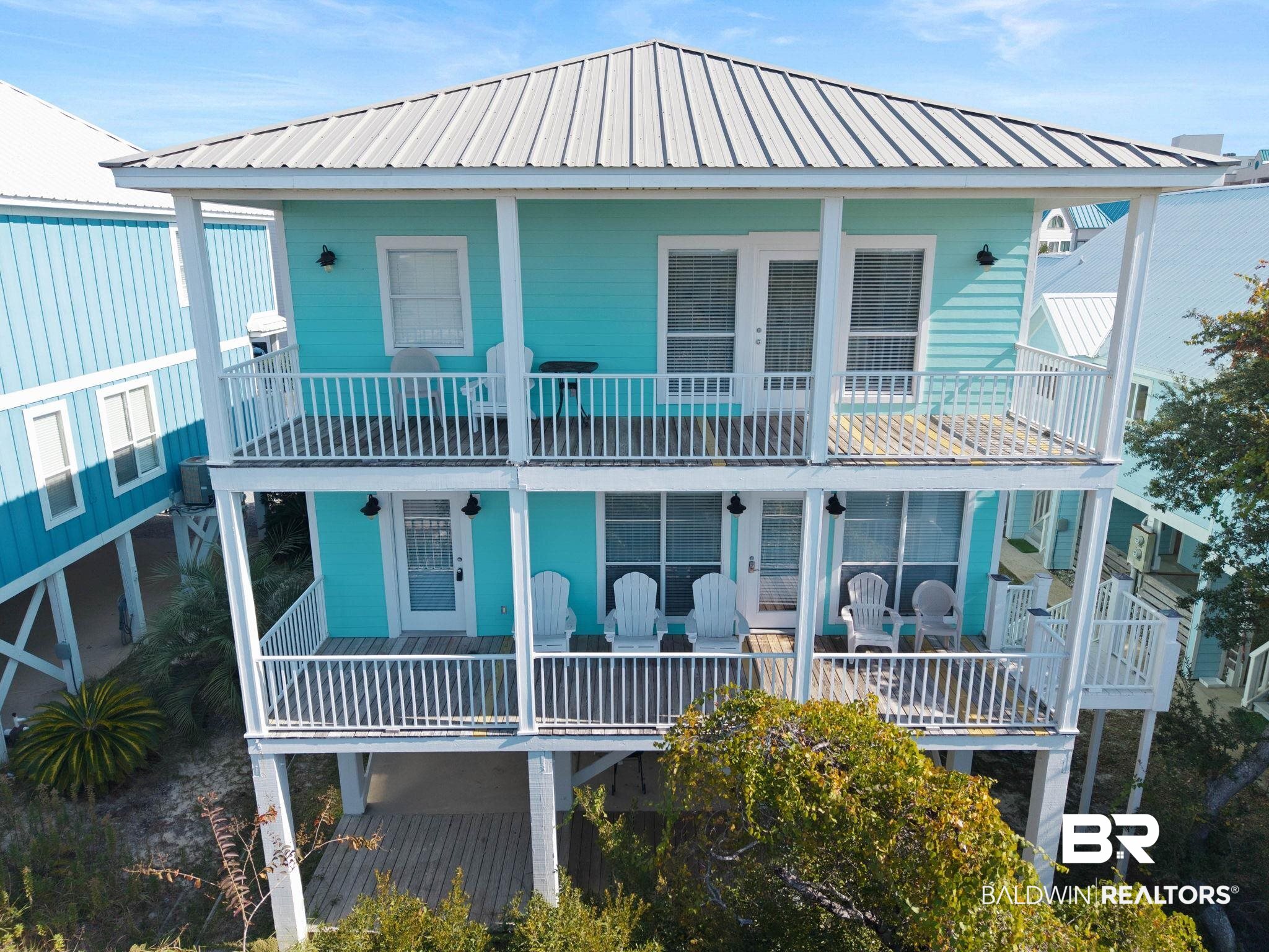 545 Plantation Road, Unit 3 Gulf Shores, AL 36542 - Photo 51 of 54 Coastal inspired home with covered porch and a metal roof