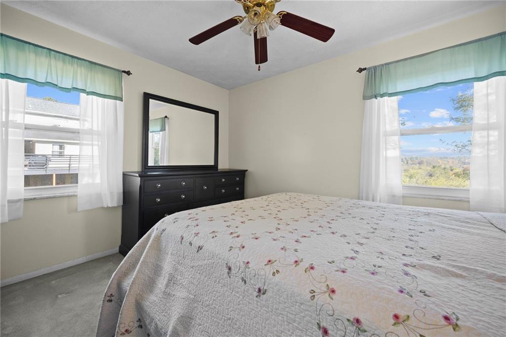 1213 Corrin Avenue Monongahela, PA 15063 - Photo 16 of 41 a bedroom with a bed and a window