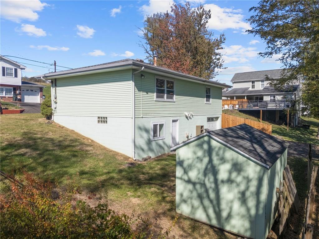 1213 Corrin Avenue Monongahela, PA 15063 - Photo 36 of 41 a view of back yard of the house