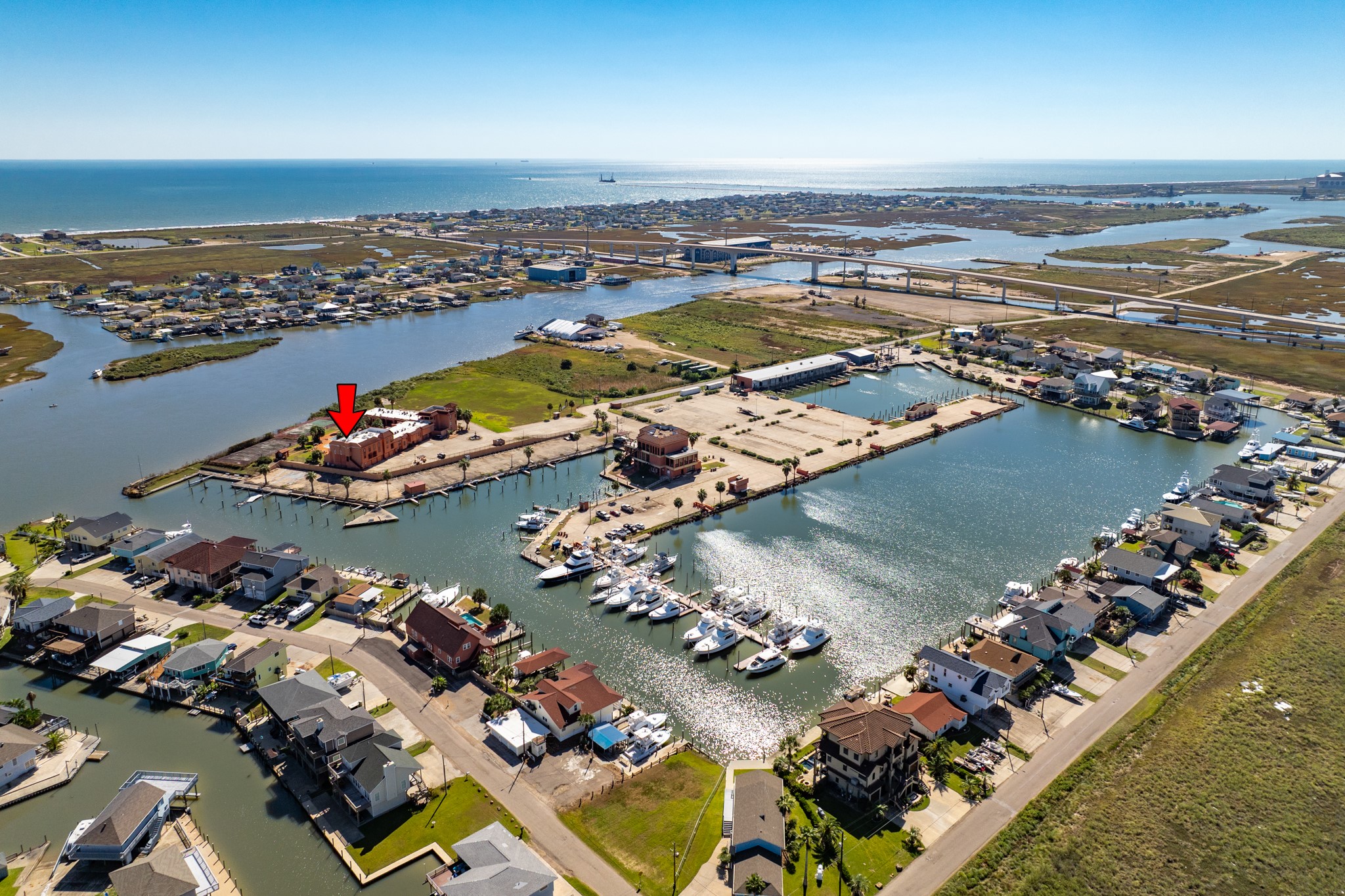 411 Sailfish Lane, Unit 101 Freeport, TX 77541 - Photo 12 of 46 an aerial view of a city
