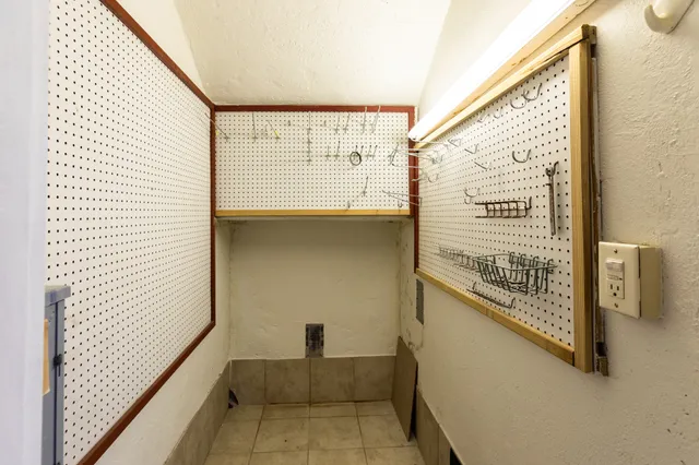 a view of swimming pool with a balcony