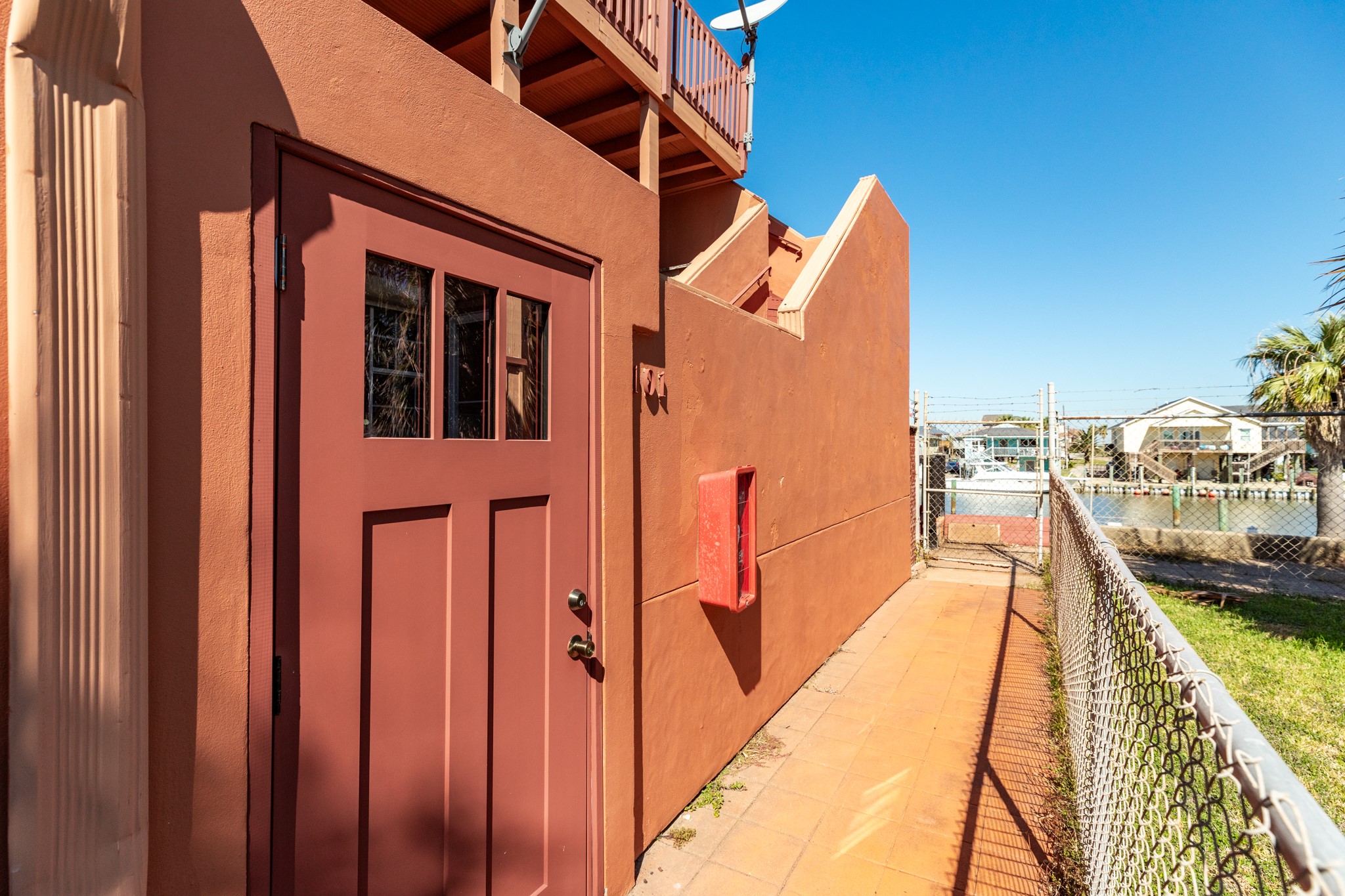 411 Sailfish Lane, Unit 101 Freeport, TX 77541 - Photo 44 of 46 a view of swimming pool with a balcony