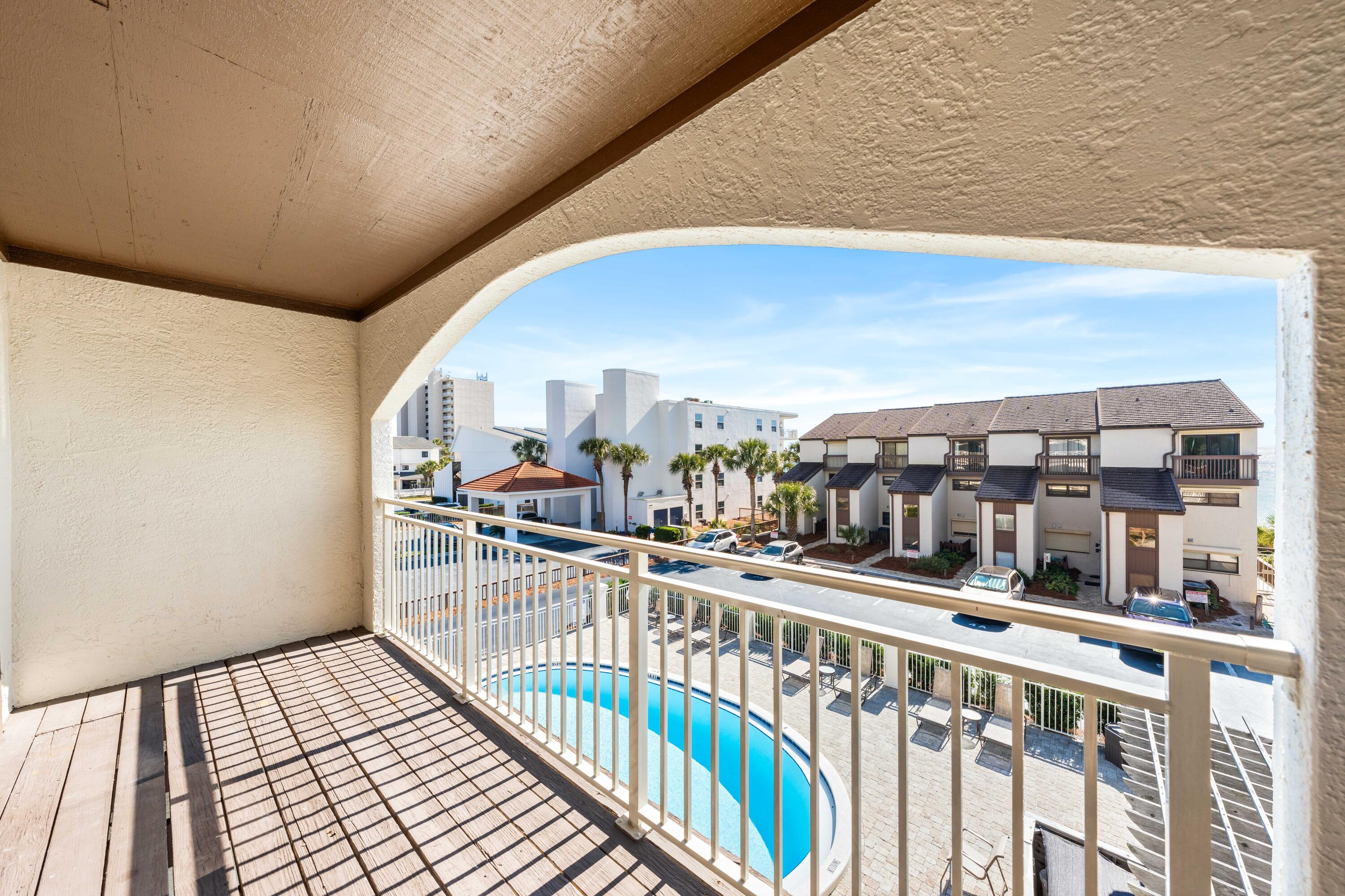 3654 East County Highway 30A, Unit 8B Santa Rosa Beach, FL 32459 - Photo 28 of 42 a view of a balcony