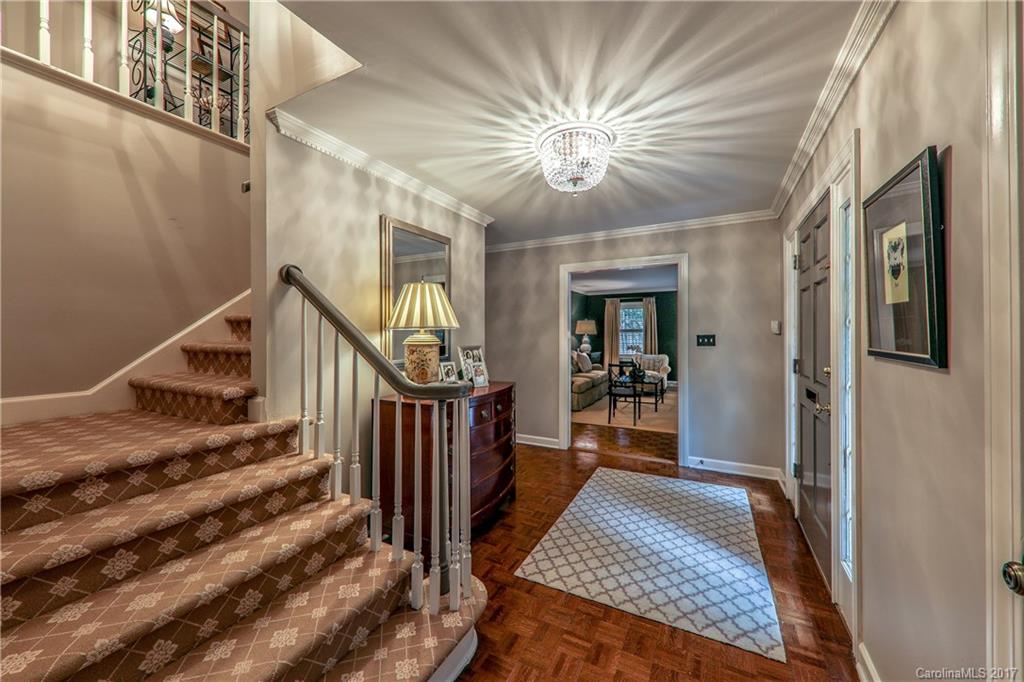 3214 Colony Road Charlotte, NC 28211 - Photo 2 of 24 a view of entryway livingroom and hall