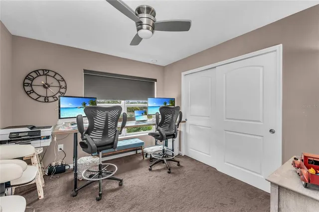 a view of a city with an ocean