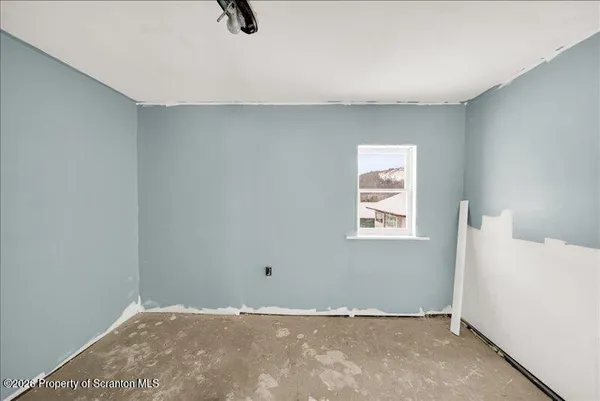 a view of a room with window