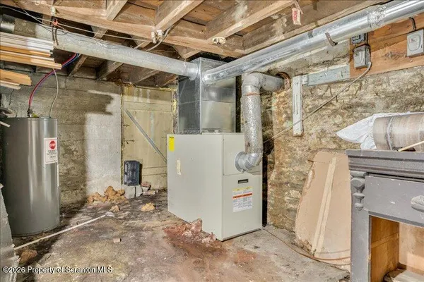 a view of a storage & utility room