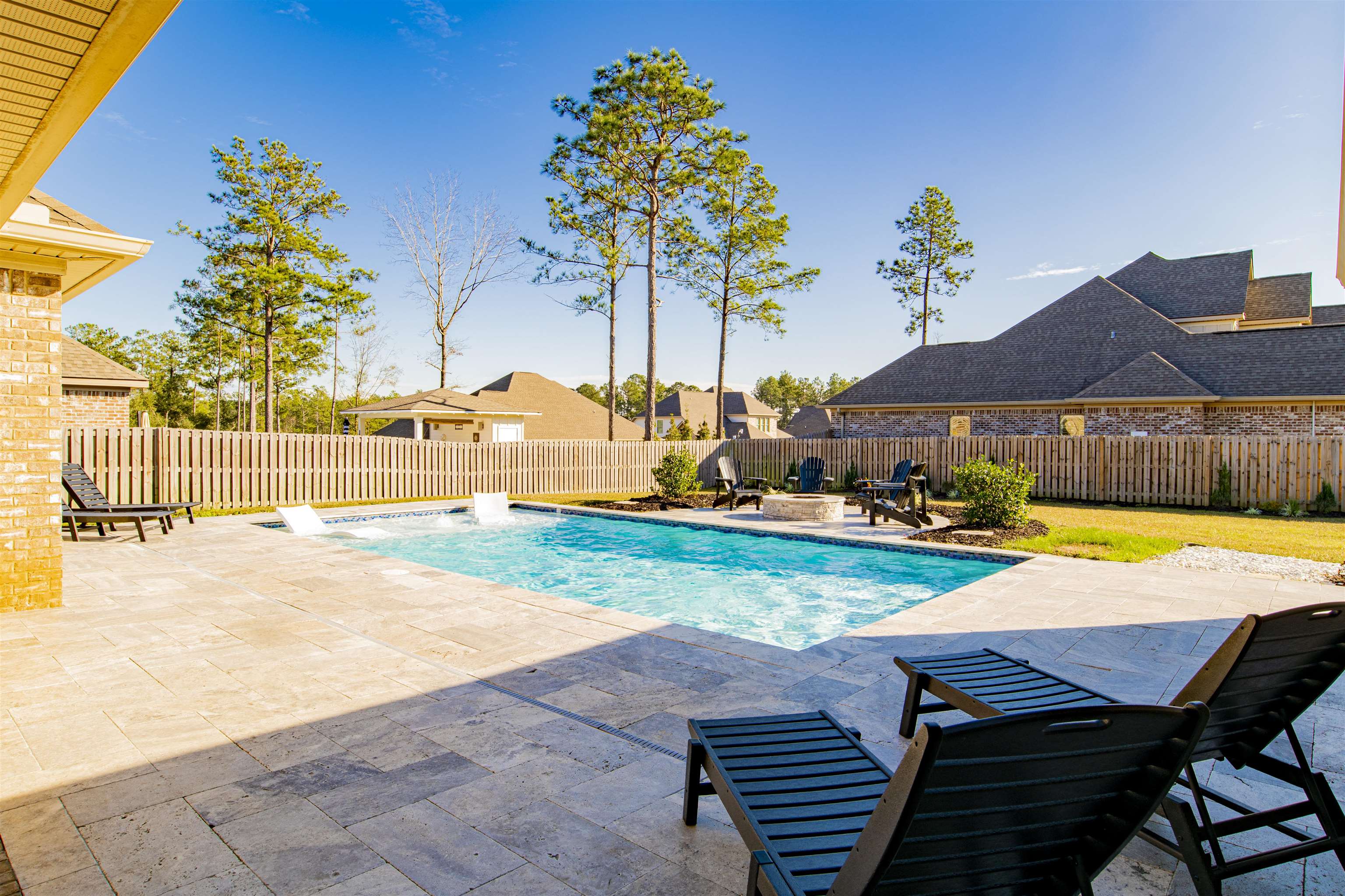 8624 Danube Court Daphne, AL 36526 - Photo 32 of 46 Pool W/Paver Surround