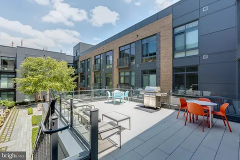 a outdoor space with furniture