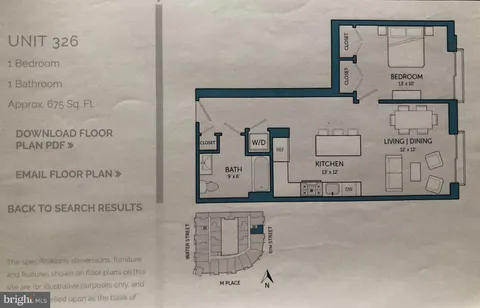 $495,900 | 525 Water Street Southwest, Unit 326, Washington, DC 20024