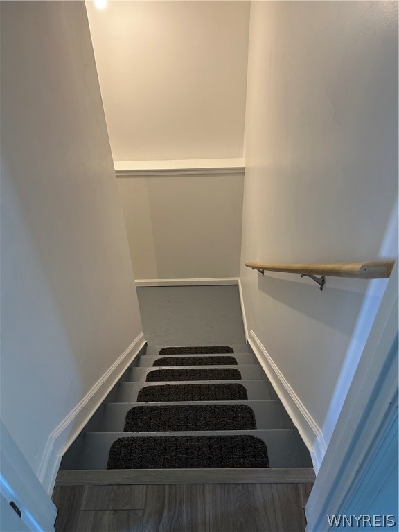 4978 Cloverleaf Lane Pendleton, NY 14094 - Photo 41 of 41 Basement steps and landing / walls are all freshly