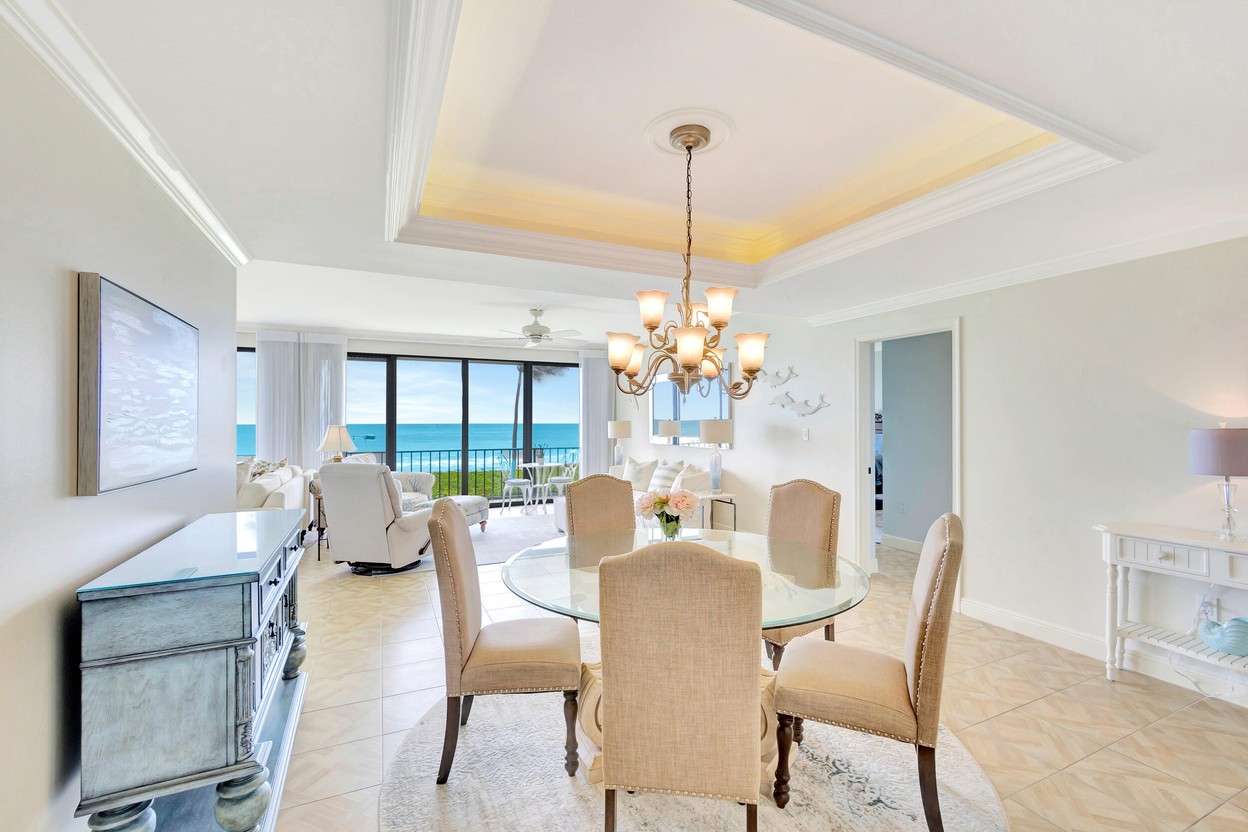 70 Celestial Way, Unit 203 Juno Beach, FL 33408 - Photo 16 of 75 Dining Area with Ocean Views