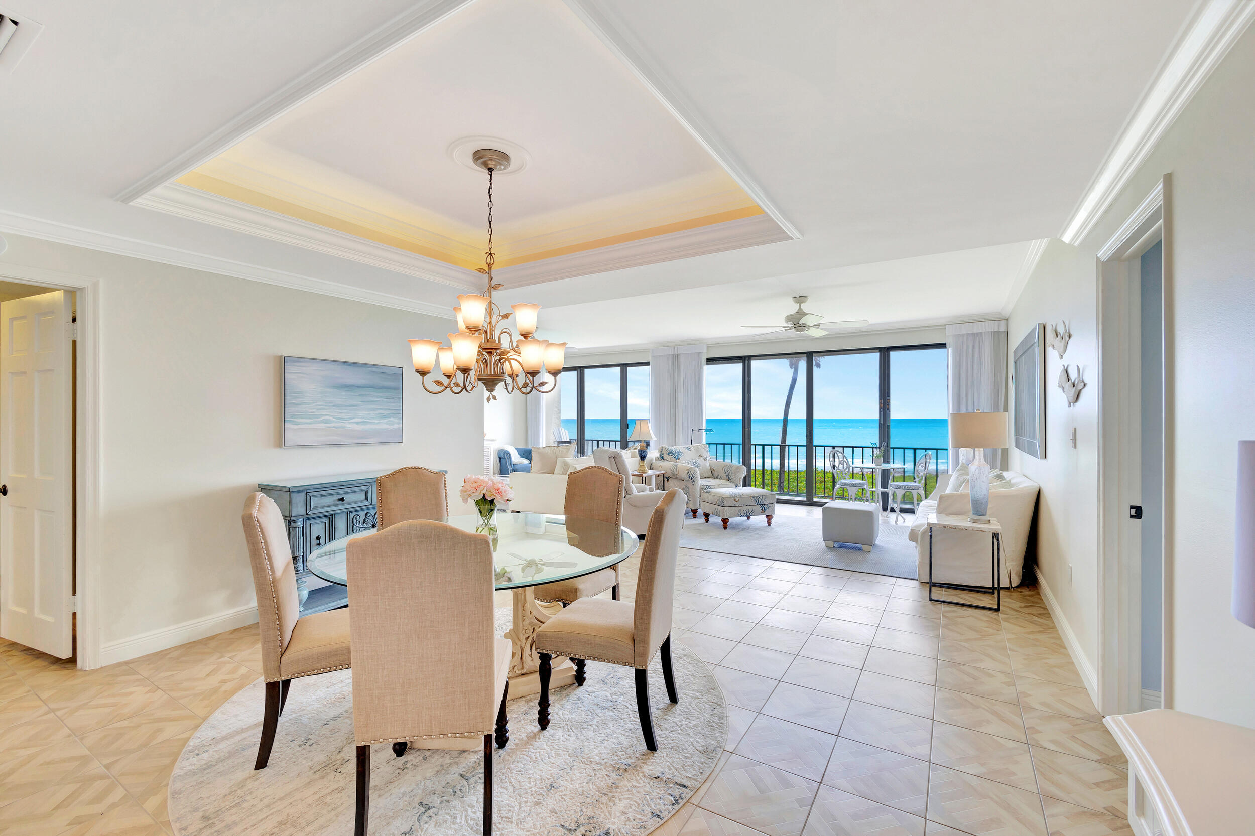70 Celestial Way, Unit 203 Juno Beach, FL 33408 - Photo 17 of 75 Dining Area with Ocean Views