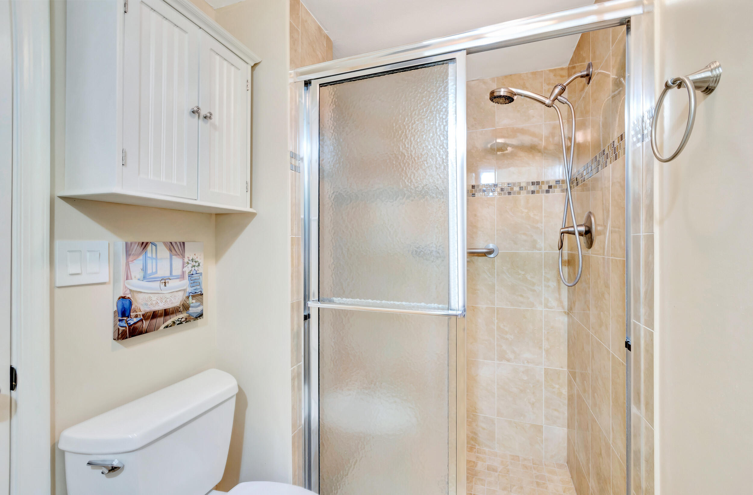 70 Celestial Way, Unit 203 Juno Beach, FL 33408 - Photo 44 of 75 Guest Bathroom Shower