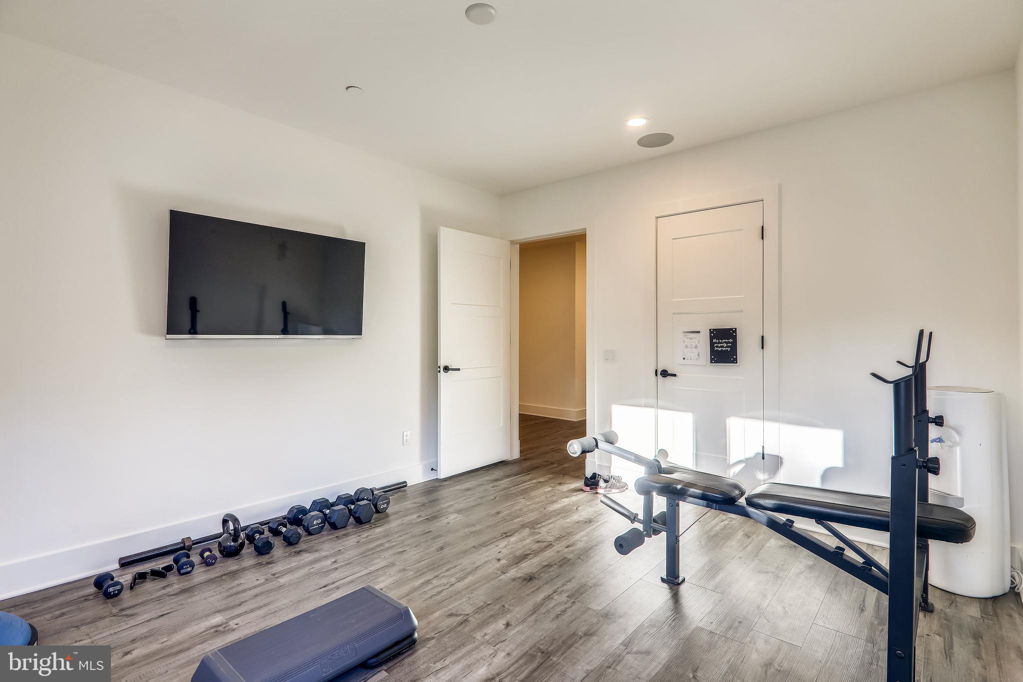 8727 Burning Tree Road Bethesda, MD 20817 - Photo 67 of 85 Lower Level Bedroom/Gym