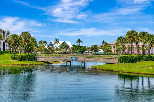 a view of swimming pool with outdoor seating and plants