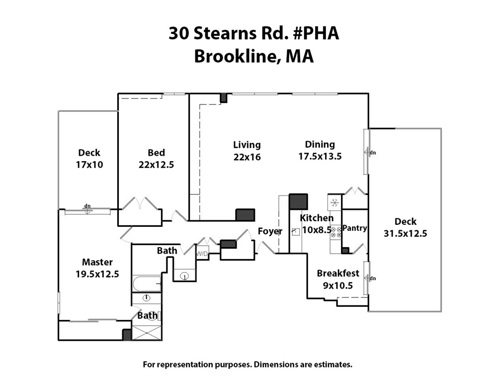 30 Stearns Road, Unit PHA Brookline, MA 02446 - Photo 20 of 20 Gallery Image 20