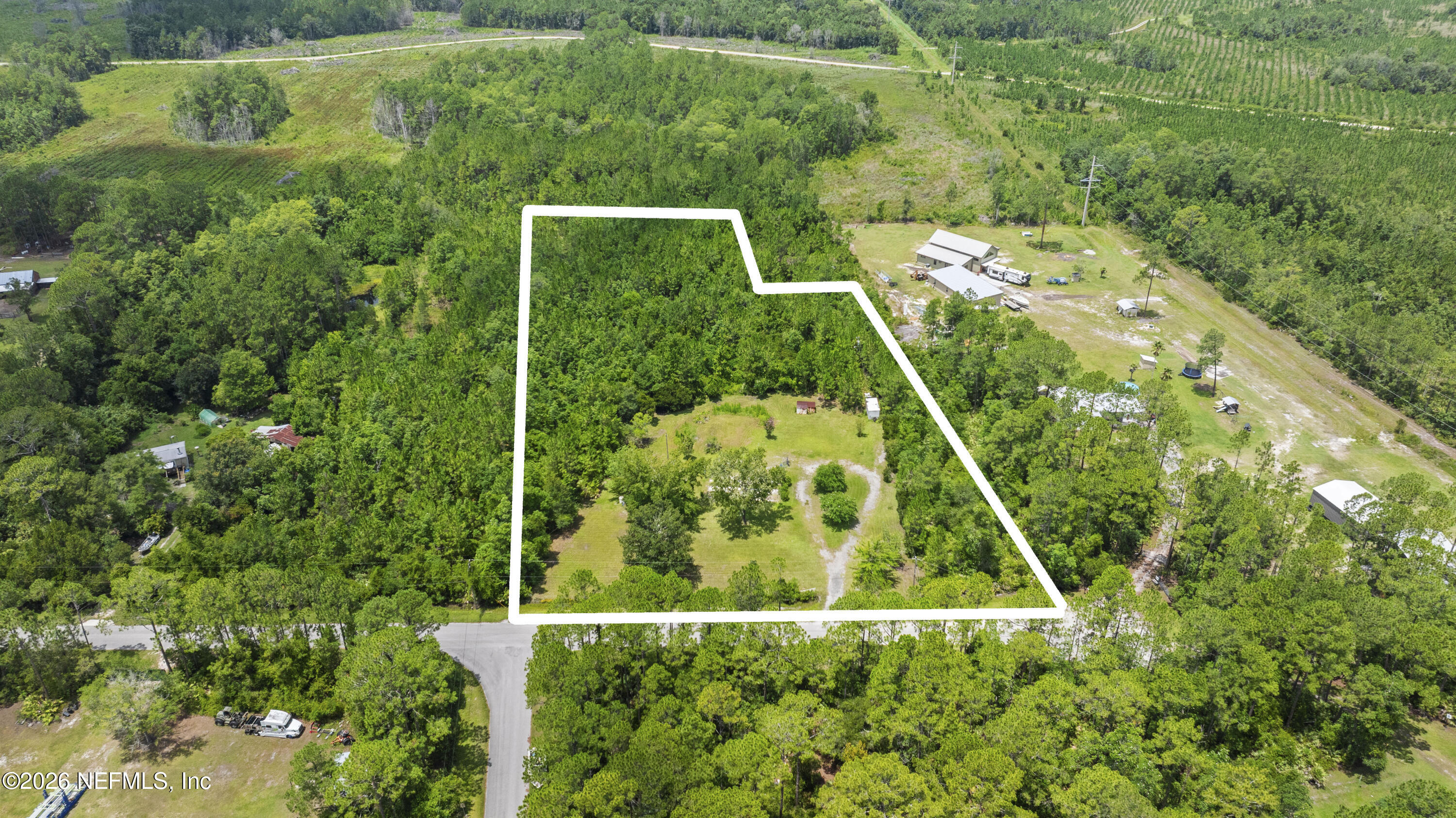 1831 Forbes Road St. Augustine, FL 32092 - Photo 14 of 21 13 Aerial