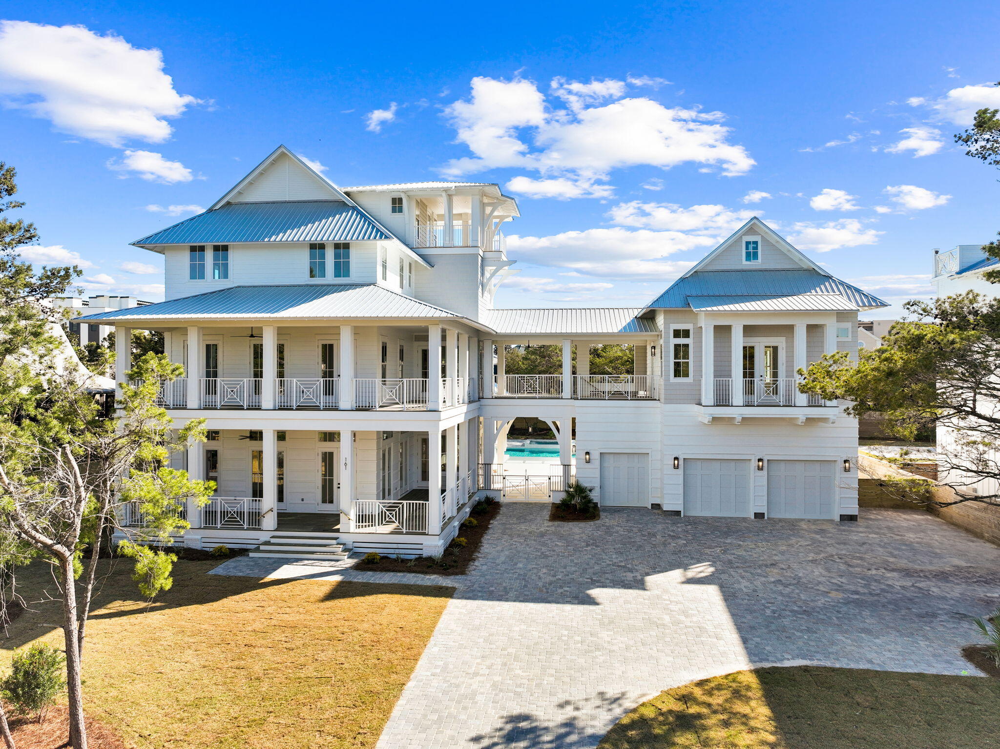 161 Rolling Dunes Drive Santa Rosa Beach, FL 32459 - Photo 59 of 64 a front view of a house with a yard