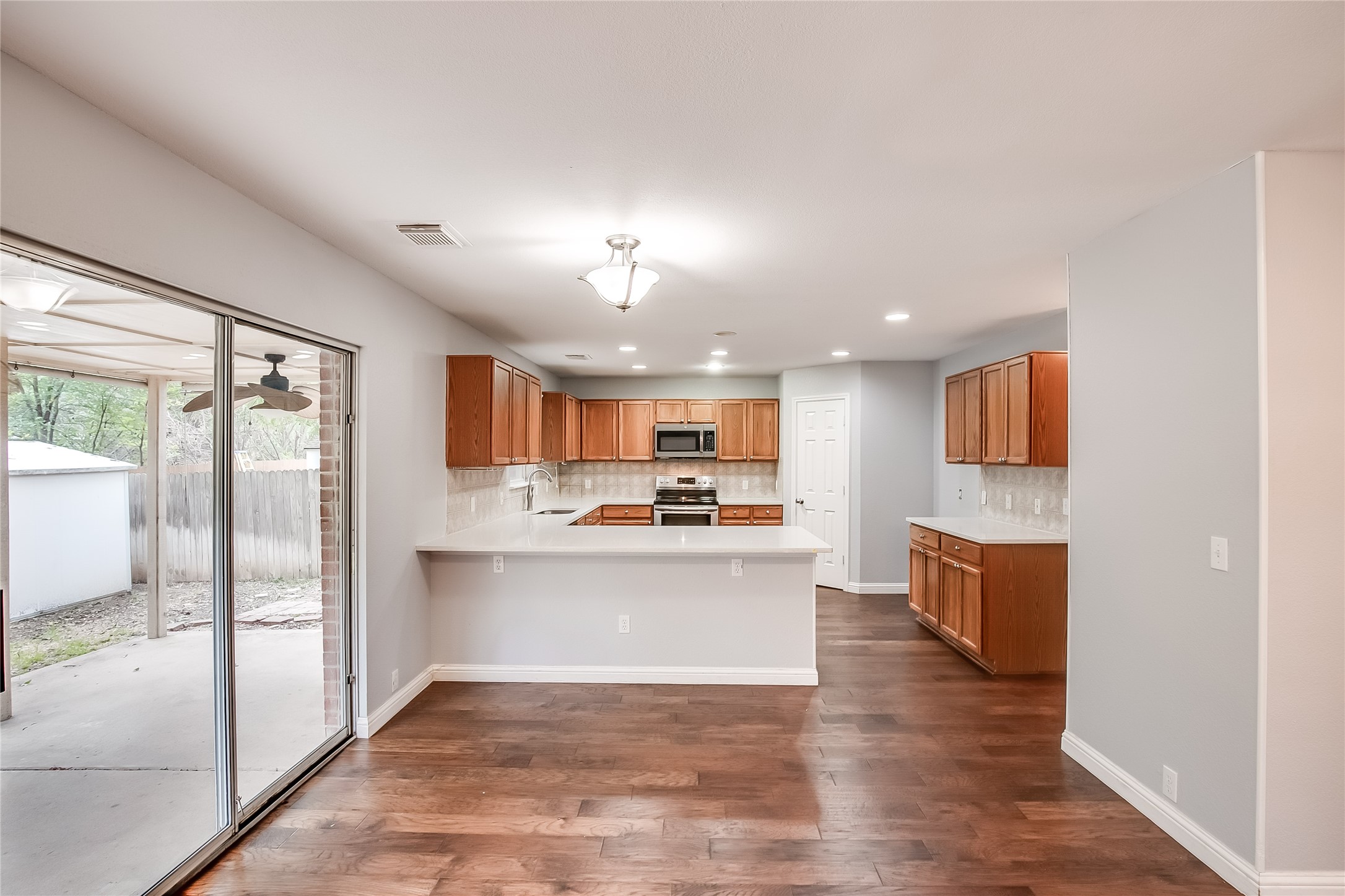 1204 Mathias Street Cedar Park, TX 78613 - Photo 11 of 32 a view of kitchen with sink and refrigerator