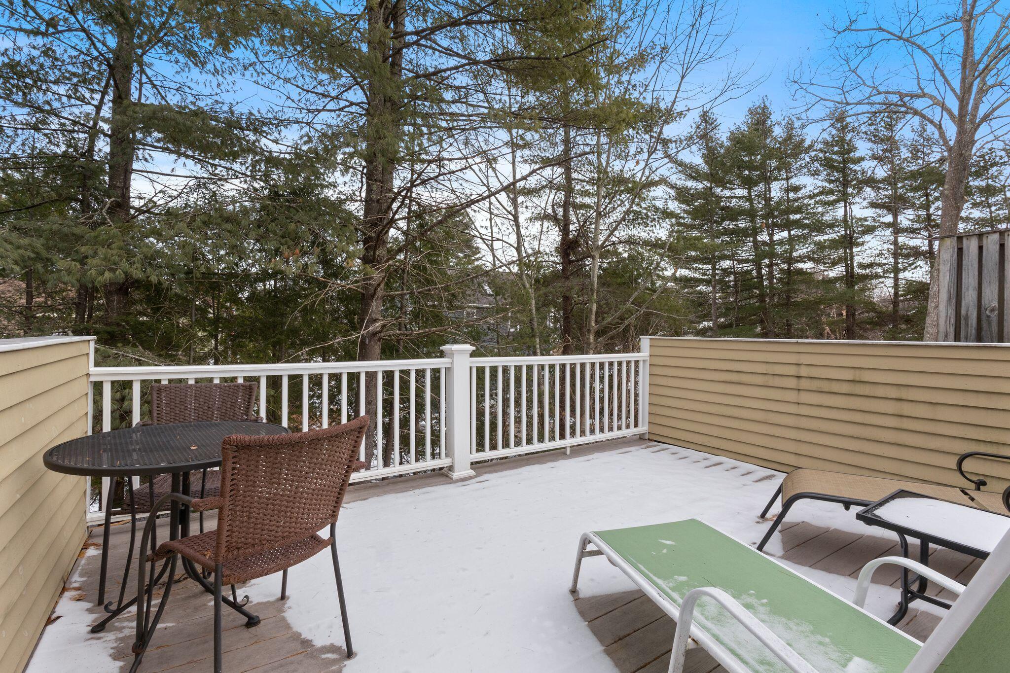 14 Valleybrook Road, Unit 14 Ogunquit, ME 03907 - Photo 26 of 40 Deck off of Primary Bedroom