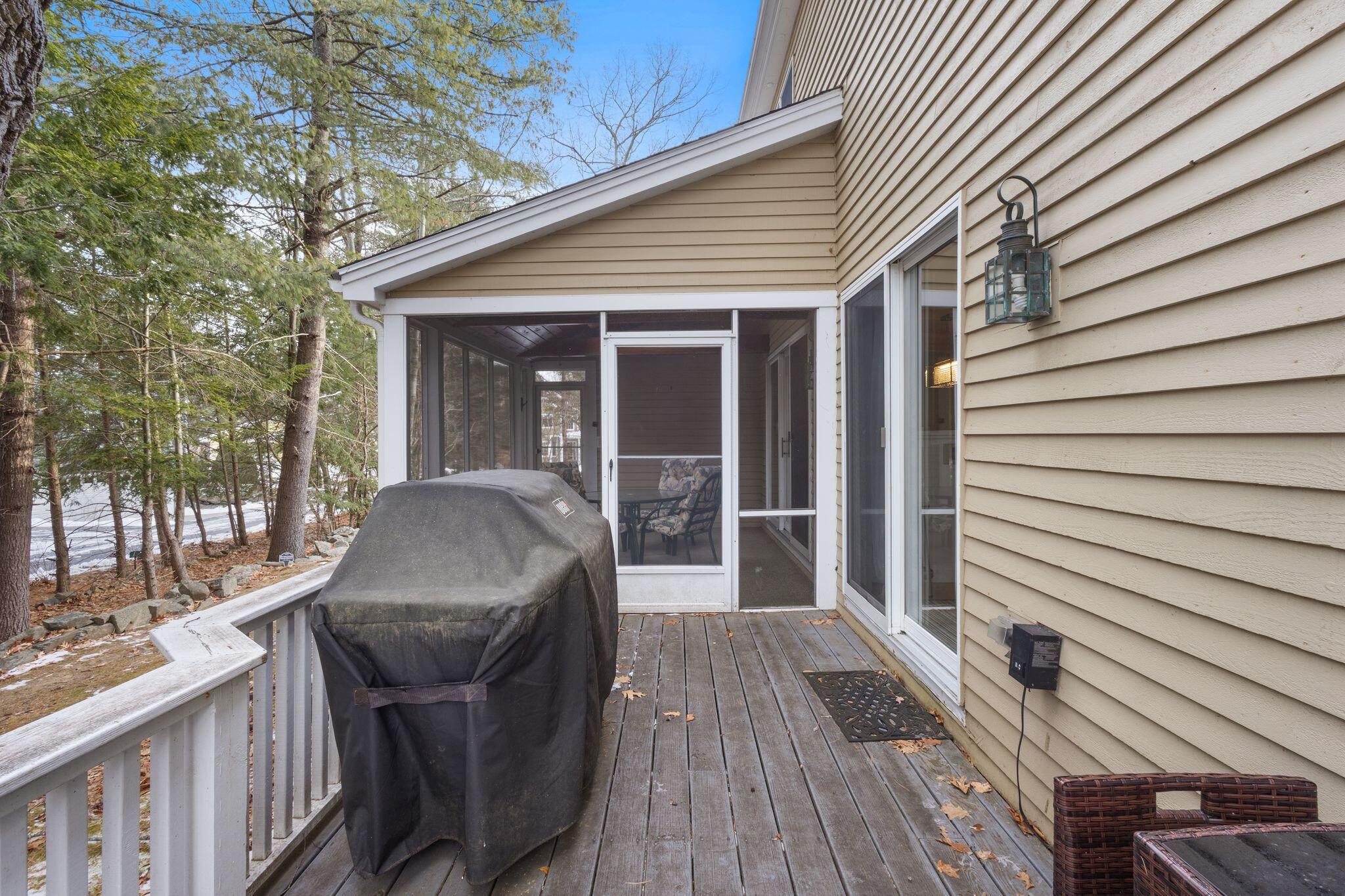 14 Valleybrook Road, Unit 14 Ogunquit, ME 03907 - Photo 32 of 40 Rear deck