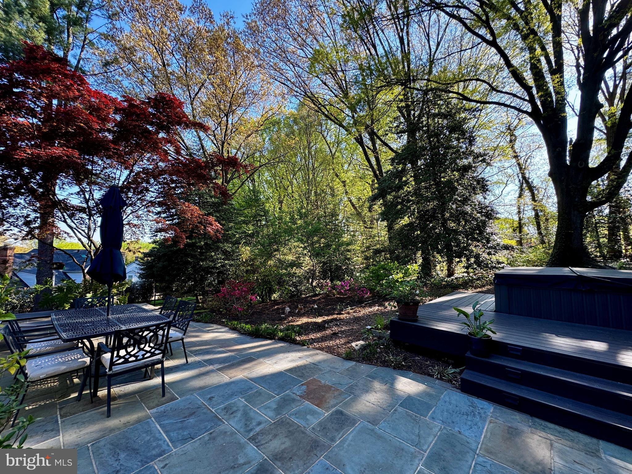 3811 Bent Branch Road Falls Church, VA 22041 - Photo 11 of 50 Rear Exterior - looking out to private yard