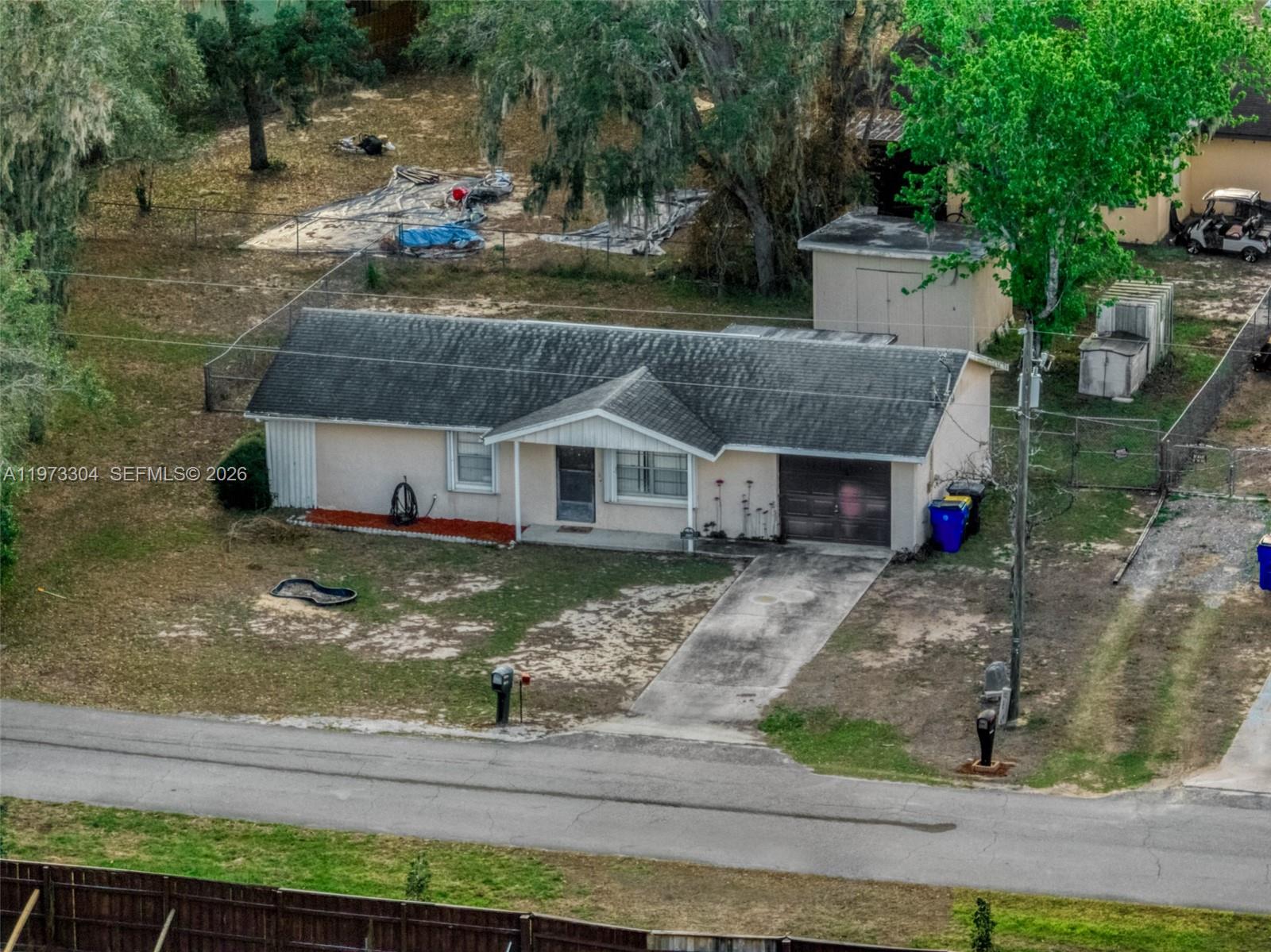 2067 North Terrapin Road Avon Park, FL 33825 - Photo 37 of 43 a aerial view of a house with a yard
