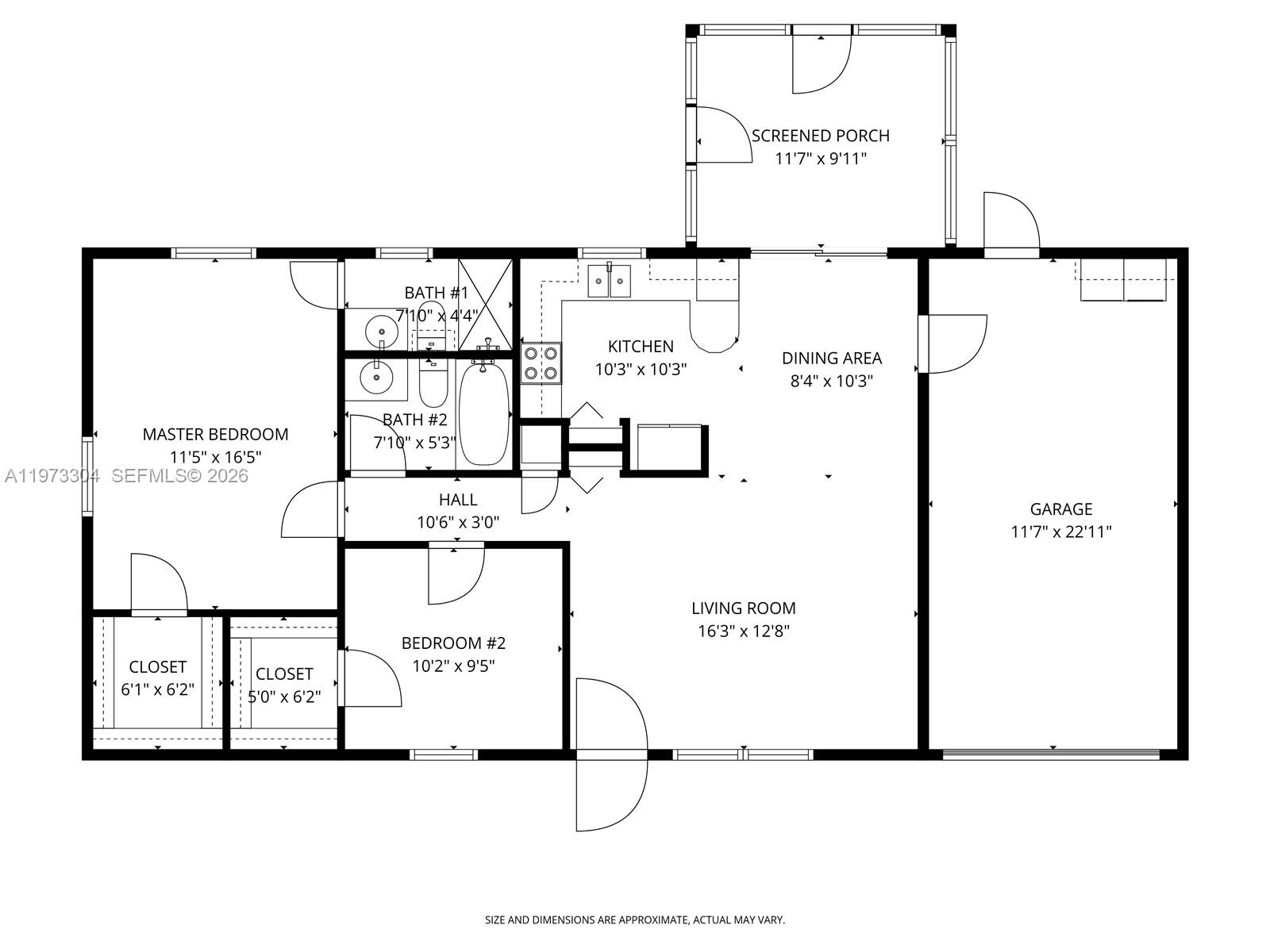 2067 North Terrapin Road Avon Park, FL 33825 - Photo 43 of 43 a picture of a floor plan