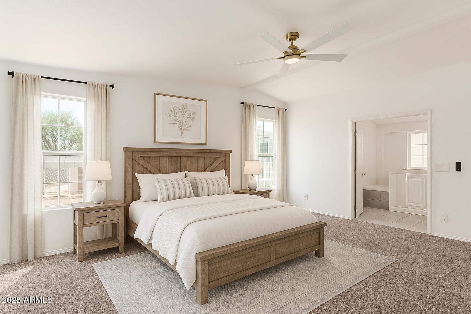 2311 South Descanso Road Apache Junction, AZ 85119 - Photo 18 of 35 a bedroom with a bed and a window