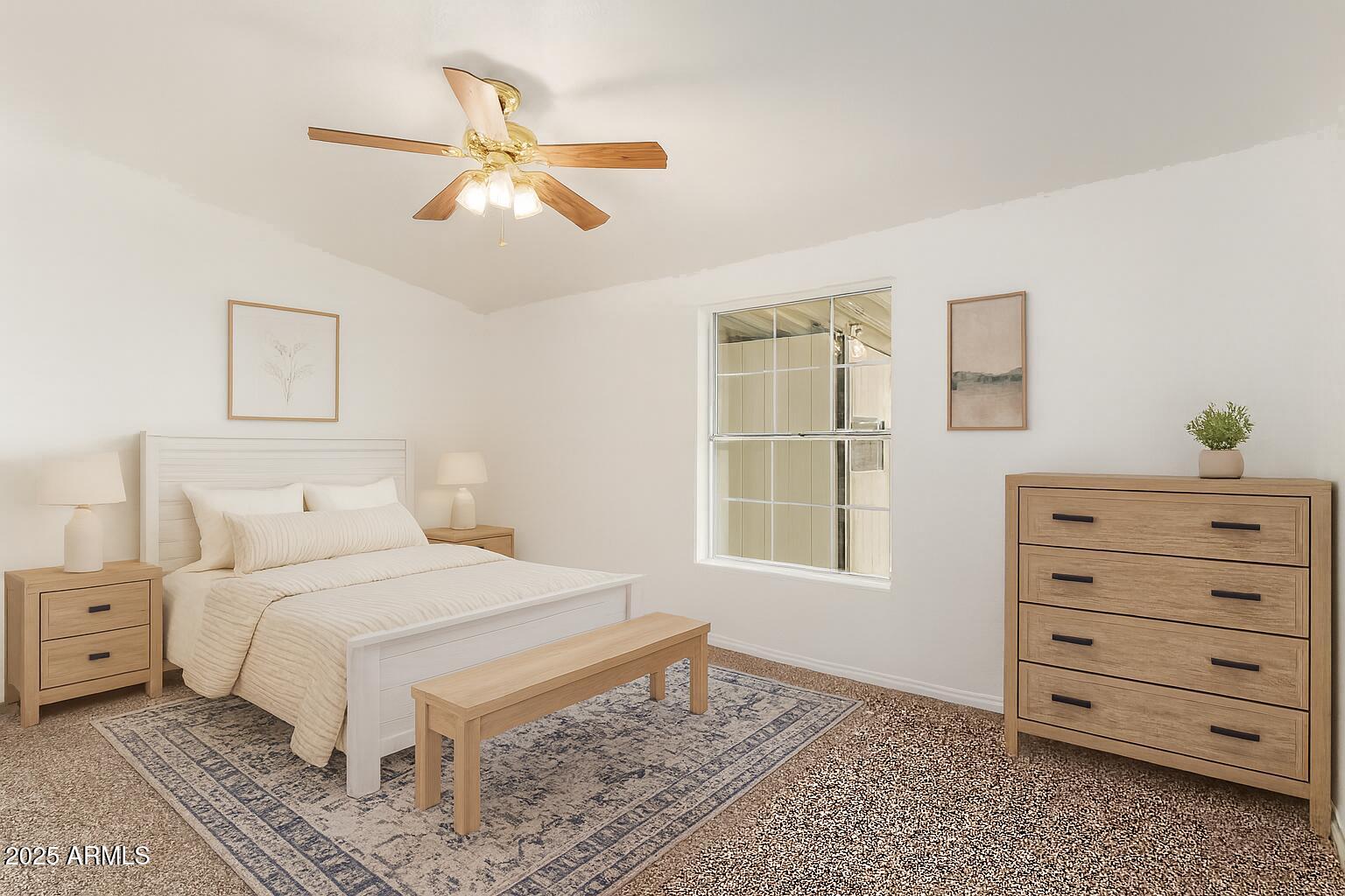 2311 South Descanso Road Apache Junction, AZ 85119 - Photo 22 of 35 a bedroom with a bed and a dresser