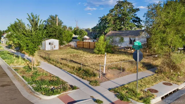 a view of a wooden bridge