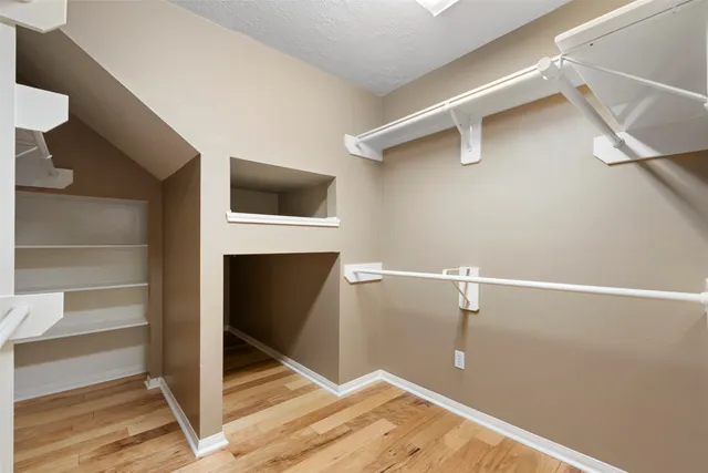 a view of workspace with a window