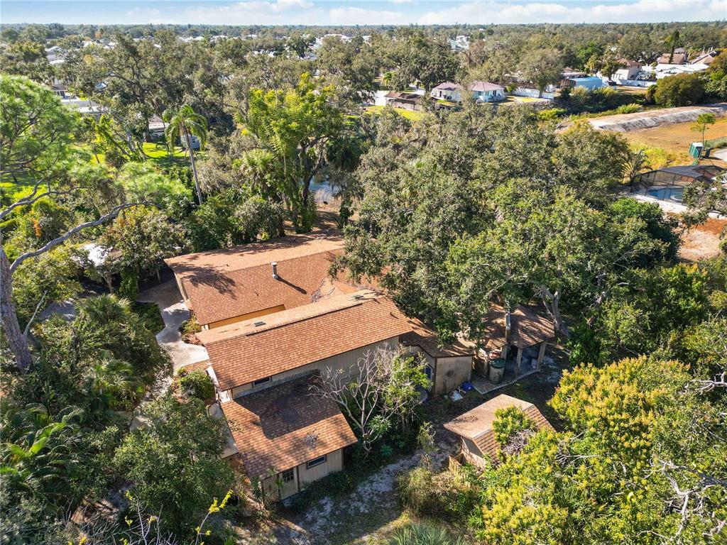 860 South Beneva Road Sarasota, FL 34232 - Photo 41 of 64 an aerial view of a house with a lake view