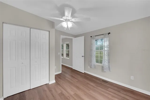 a view of a yard with an outdoor space