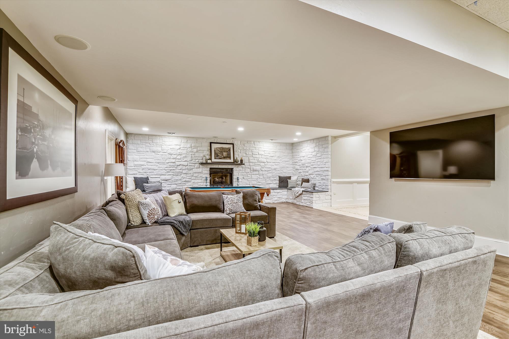 3531 Old Trail Road Edgewater, MD 21037 - Photo 46 of 78 Lower Level Entertainment Room