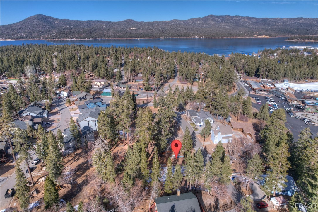 844 Talmadge Road Big Bear Lake, CA 92315 - Photo 6 of 14 a view of lake with mountain