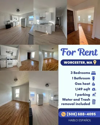 $2,300 | 11 Alpine Street, Unit 3, Worcester, MA 01610