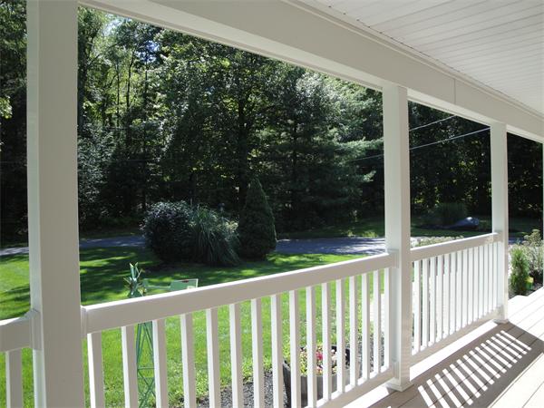 82 Campground Road Sterling, MA 01564 - Photo 23 of 23 a view of a wooden deck next to a yard