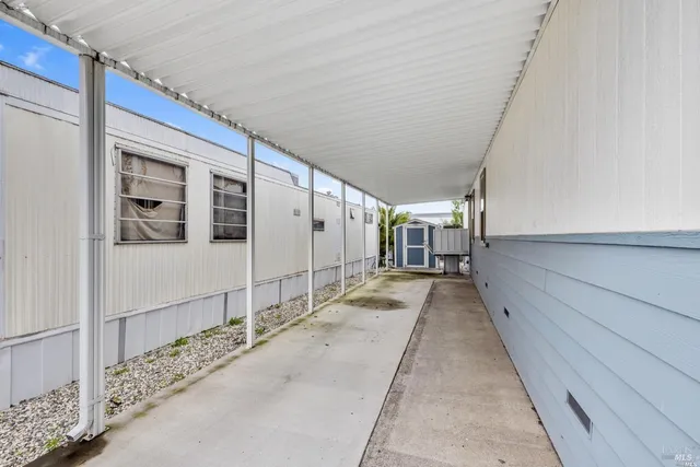 a view of a back yard of the house