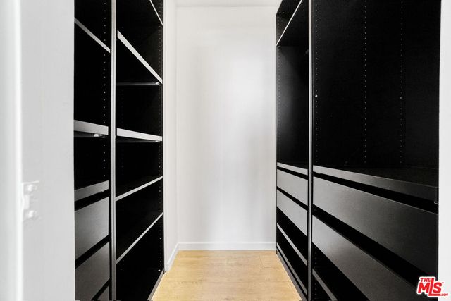 a view of walk in closet