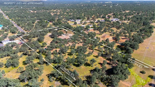 an aerial view of residential houses with city view