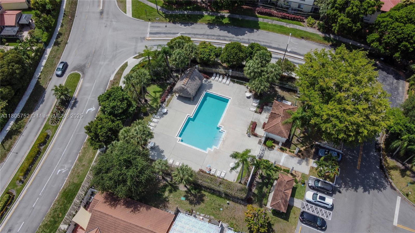 805 Northwest 108th Terrace, Unit 7L5 Pembroke Pines, FL 33026 - Photo 11 of 28 an aerial view of a house with outdoor space