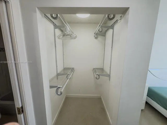 a view of walk in closet