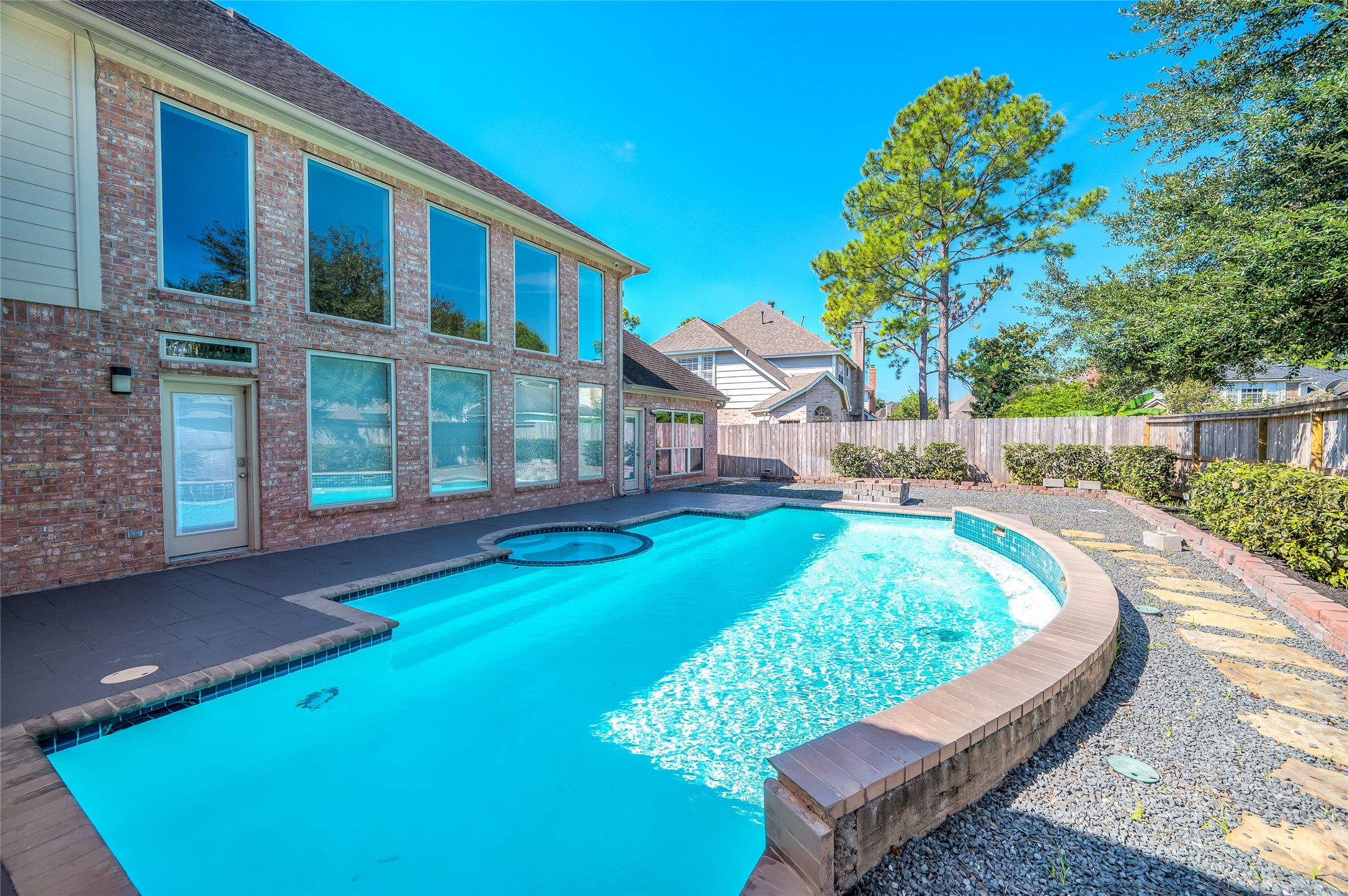 5527 Fragrant Cloud Court Houston, TX 77041 - Photo 33 of 38 a view of a house with backyard