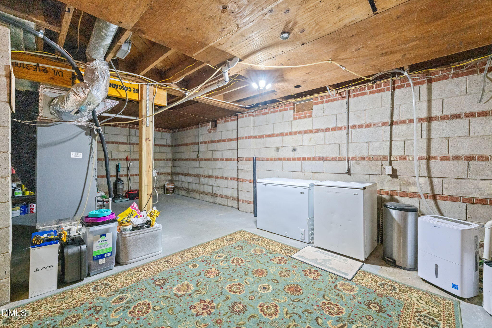 3827 Corwin Road Garner, NC 27529 - Photo 28 of 47 Unfinished basement (1)