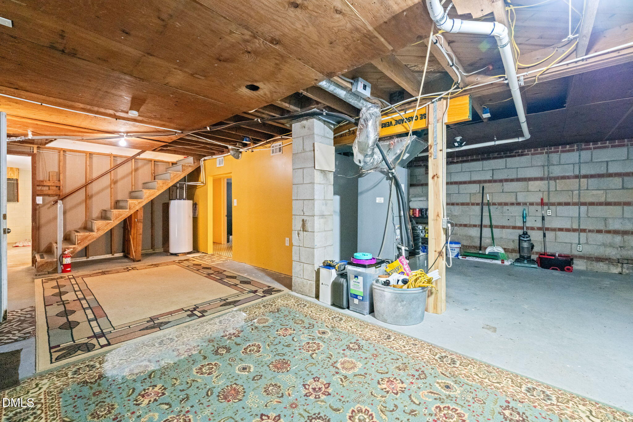 3827 Corwin Road Garner, NC 27529 - Photo 29 of 47 Unfinished basement (2)