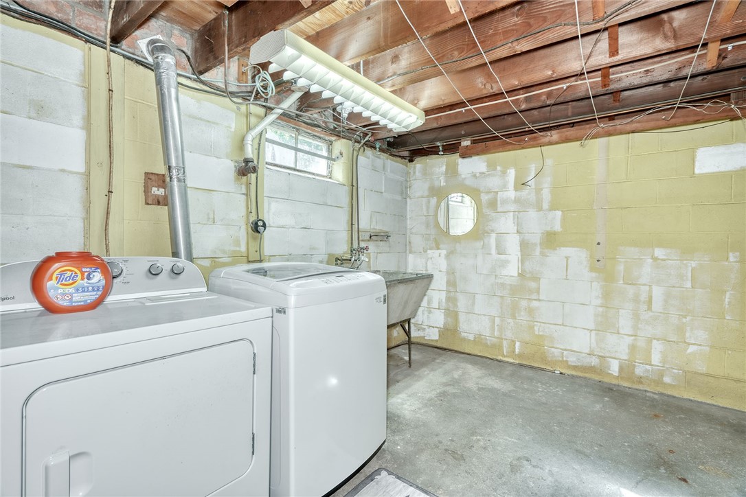 606 Bay Road Webster, NY 14580 - Photo 36 of 49 Laundry area of the basement